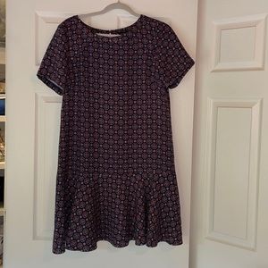 Banana republic pattern dress / size:12